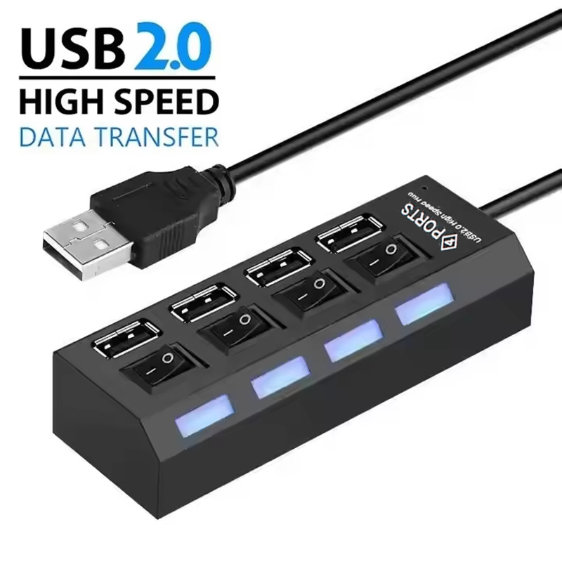 Laptop Accessories Usb - Splitter Ekstensi Hub USB 2.0 4