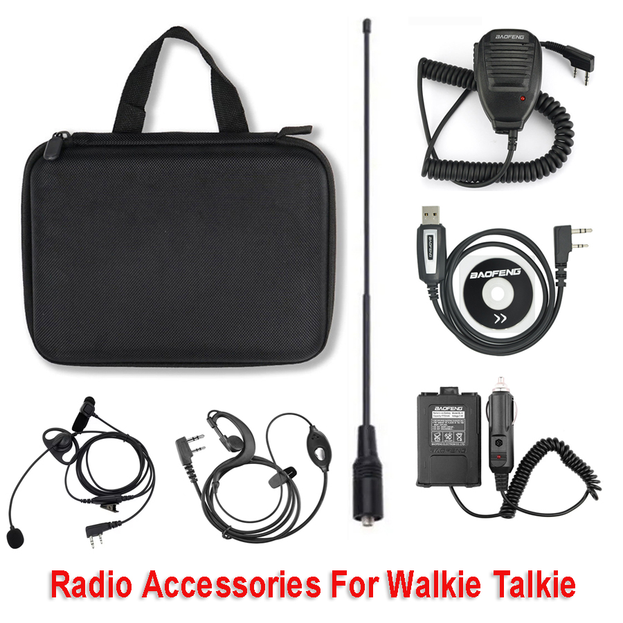 Cable Management Bag - Aksesoris Walkie Talkie BaoFeng, Kabel Pemrograman