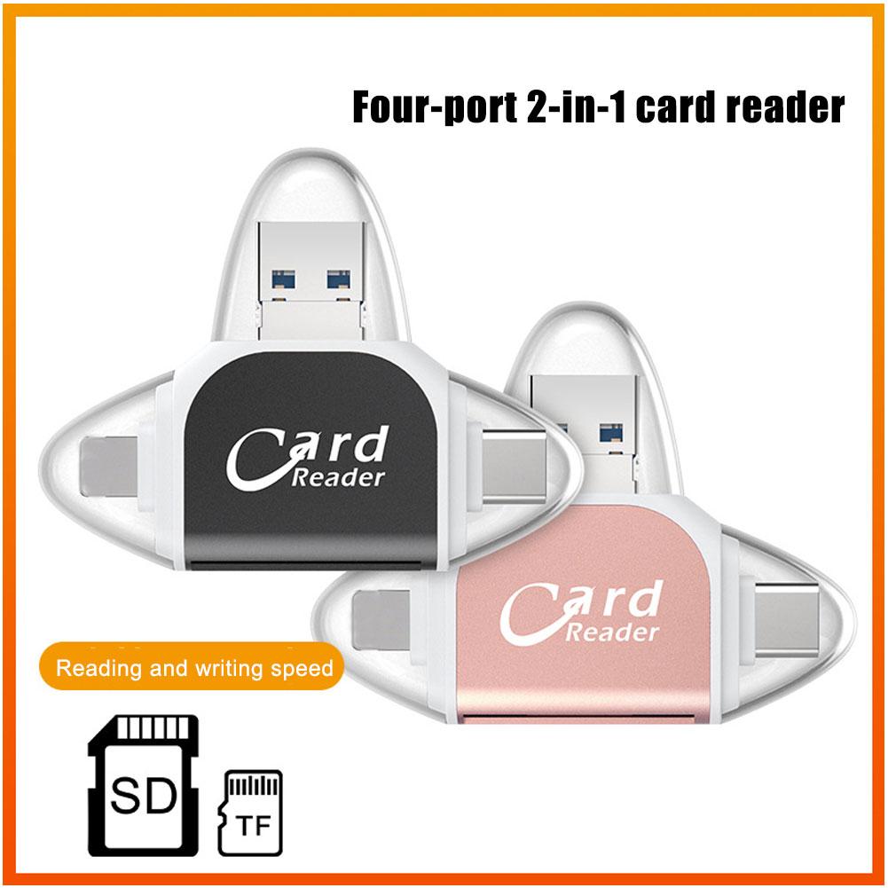 Laptop Accessories Usb - Pembaca kartu multifungsi, pembaca kartu TF