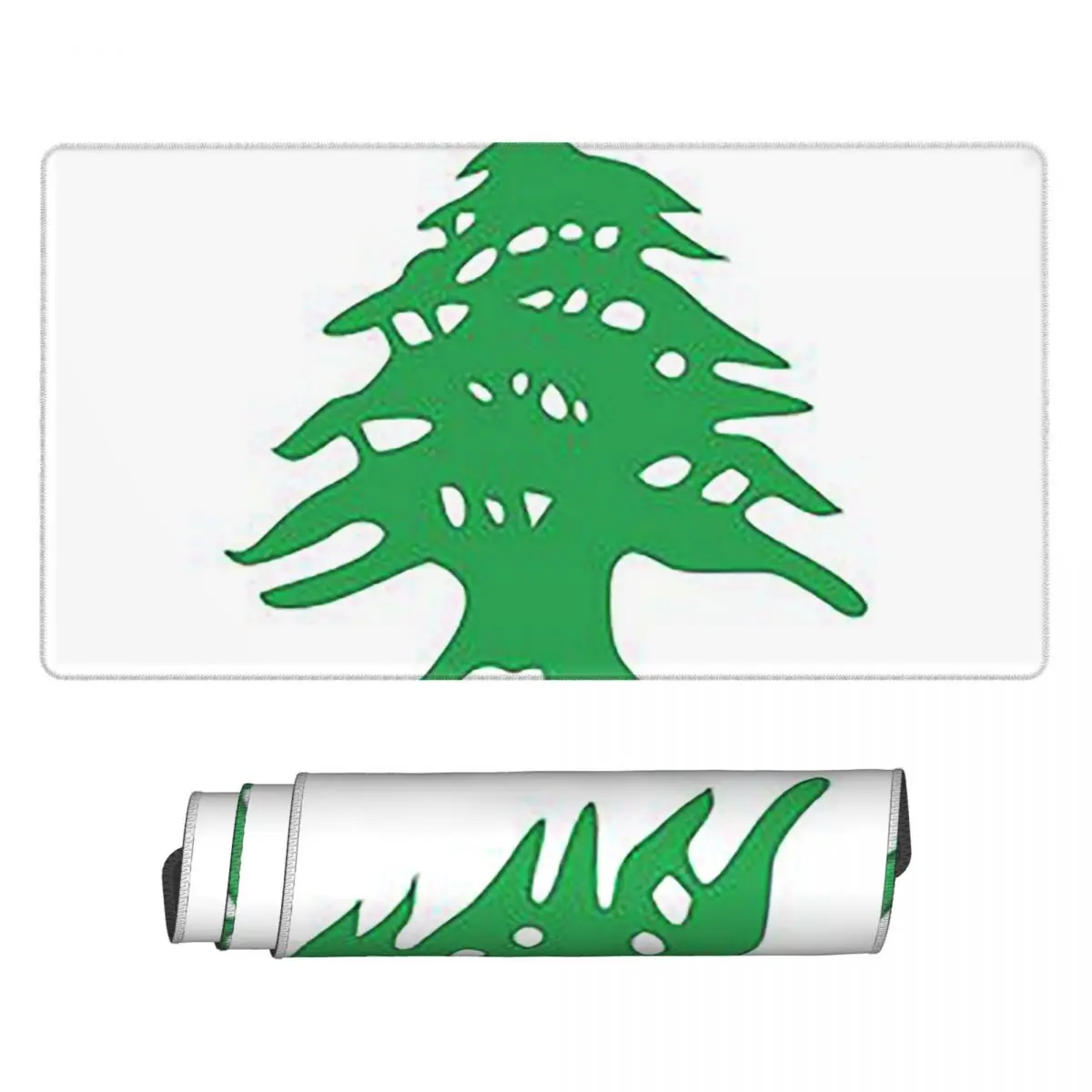 Laptop Accessories Lebanon - Alas Mouse Besar Bendera Lebanon Gamer