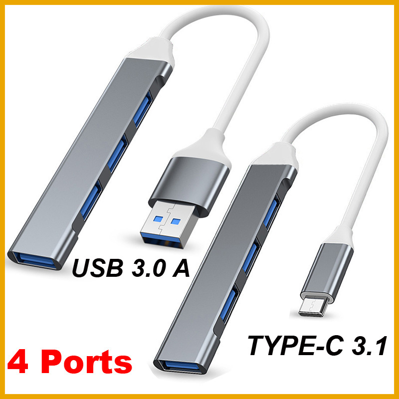 Usb C Docking Hub - USB 3.0 TYPE-C 3.1 4 Port