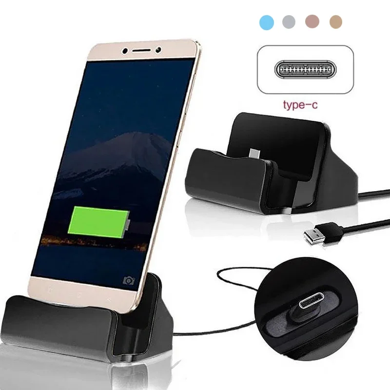 Usb C Docking Hub - Dock Charger USB Tipe C Penyangga