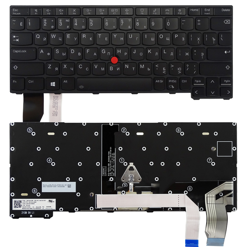 Keyboard Rusia untuk Lenovo Th - Yoga Laptop Accessories ulasan dan harga