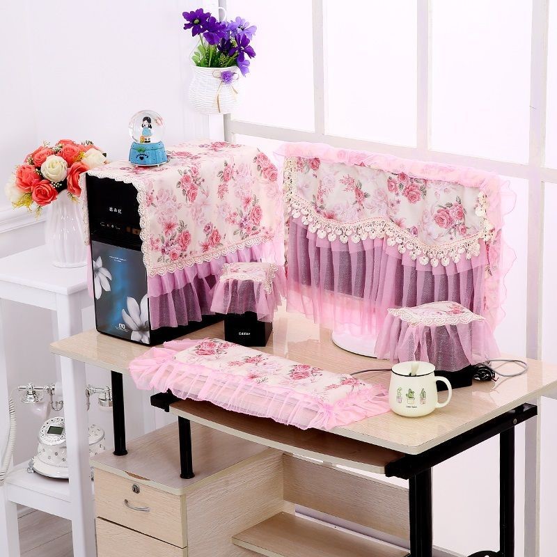 Kain Renda Desain Gaya Eropa K - Laptop Accessories Pink ulasan dan harga
