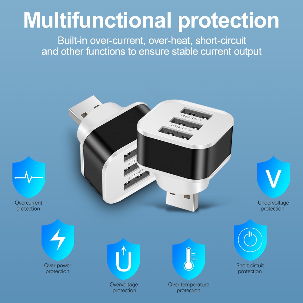 Adaptor Slot USB 3 Port, Adapt - Laptop Accessories Usb ulasan dan harga