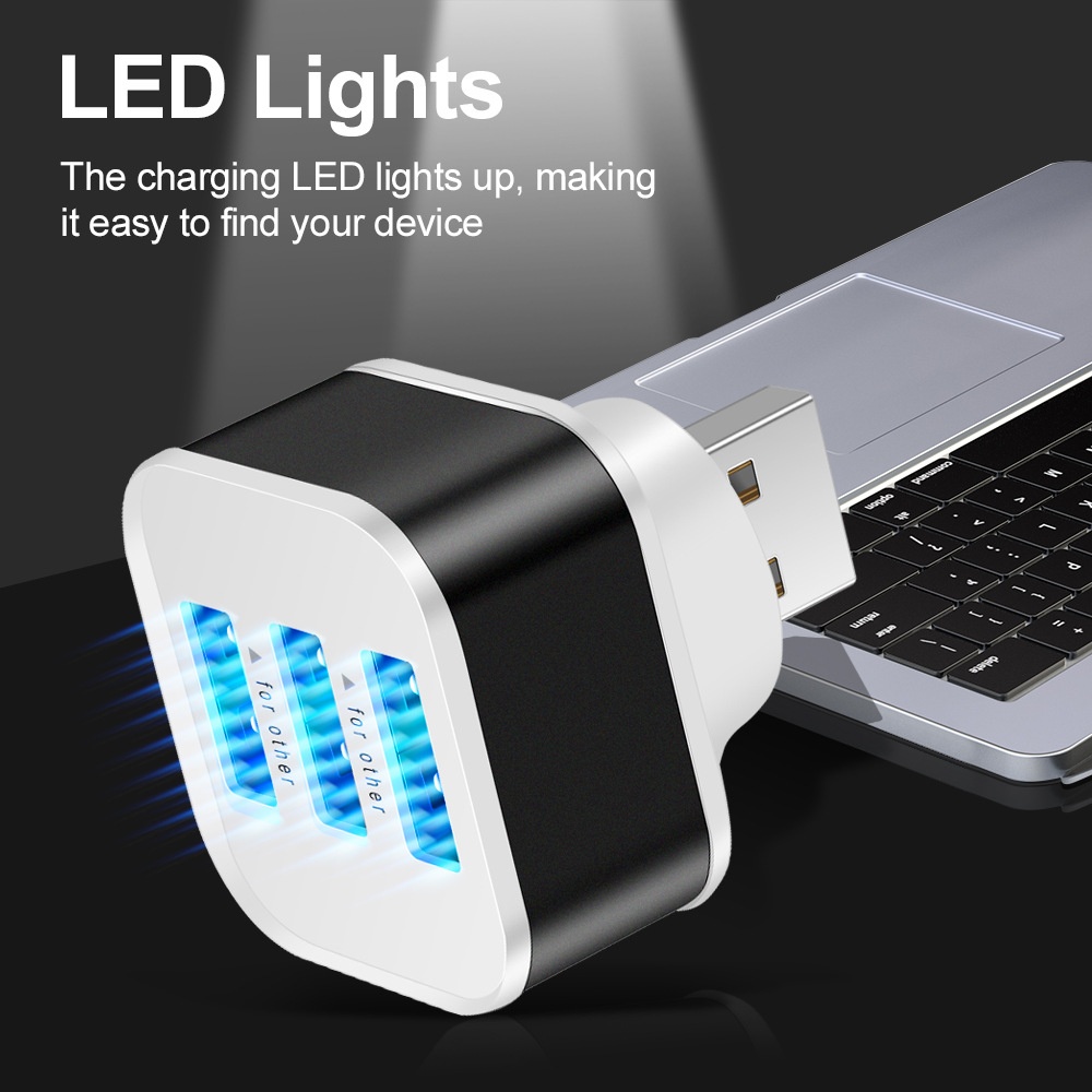 Adaptor Slot USB 3 Port, Adapt - Laptop Accessories Usb ulasan dan harga