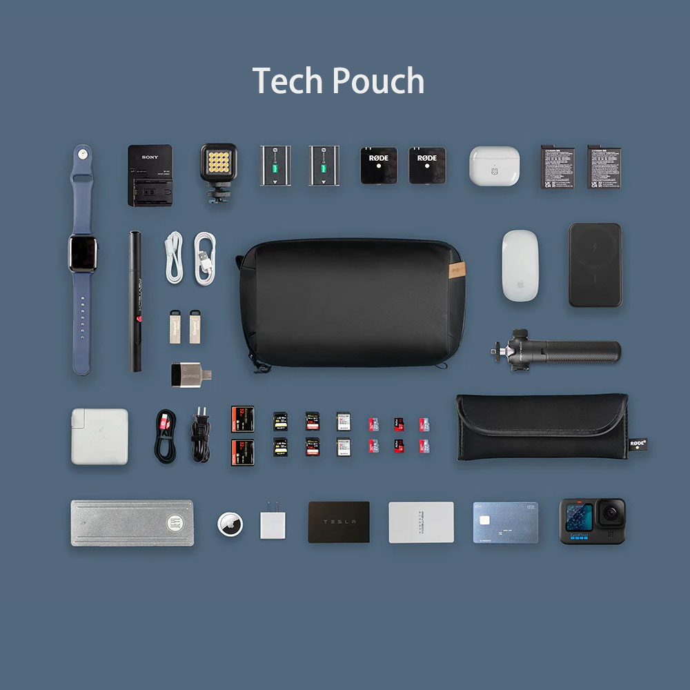 PGYTECH tas Organizer elektron - Cable Management Bag ulasan dan harga