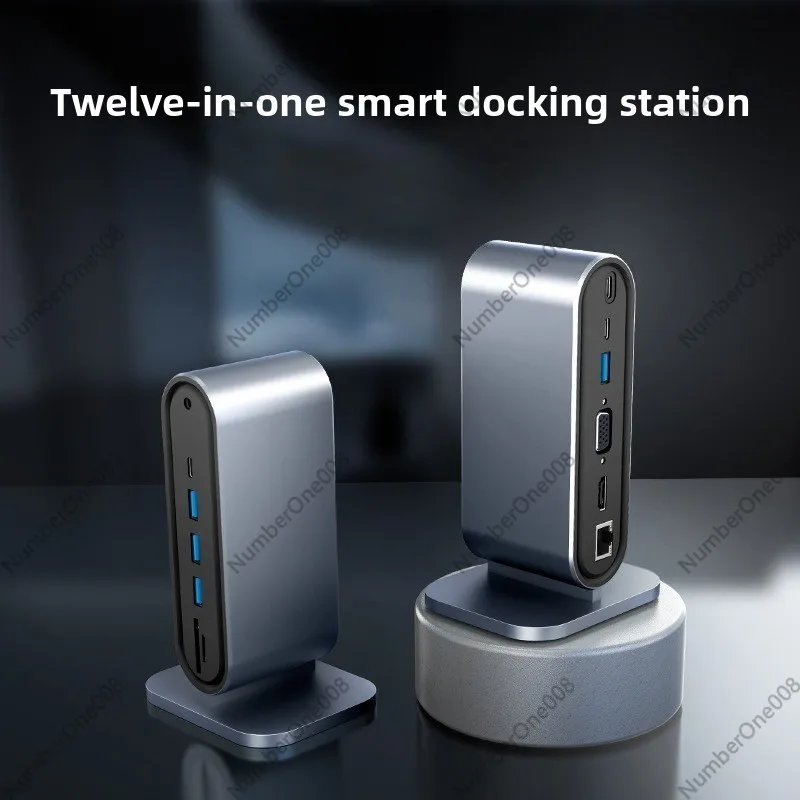 Stasiun Docking USB Vertikal 1 - Usb C Docking Hub ulasan dan harga