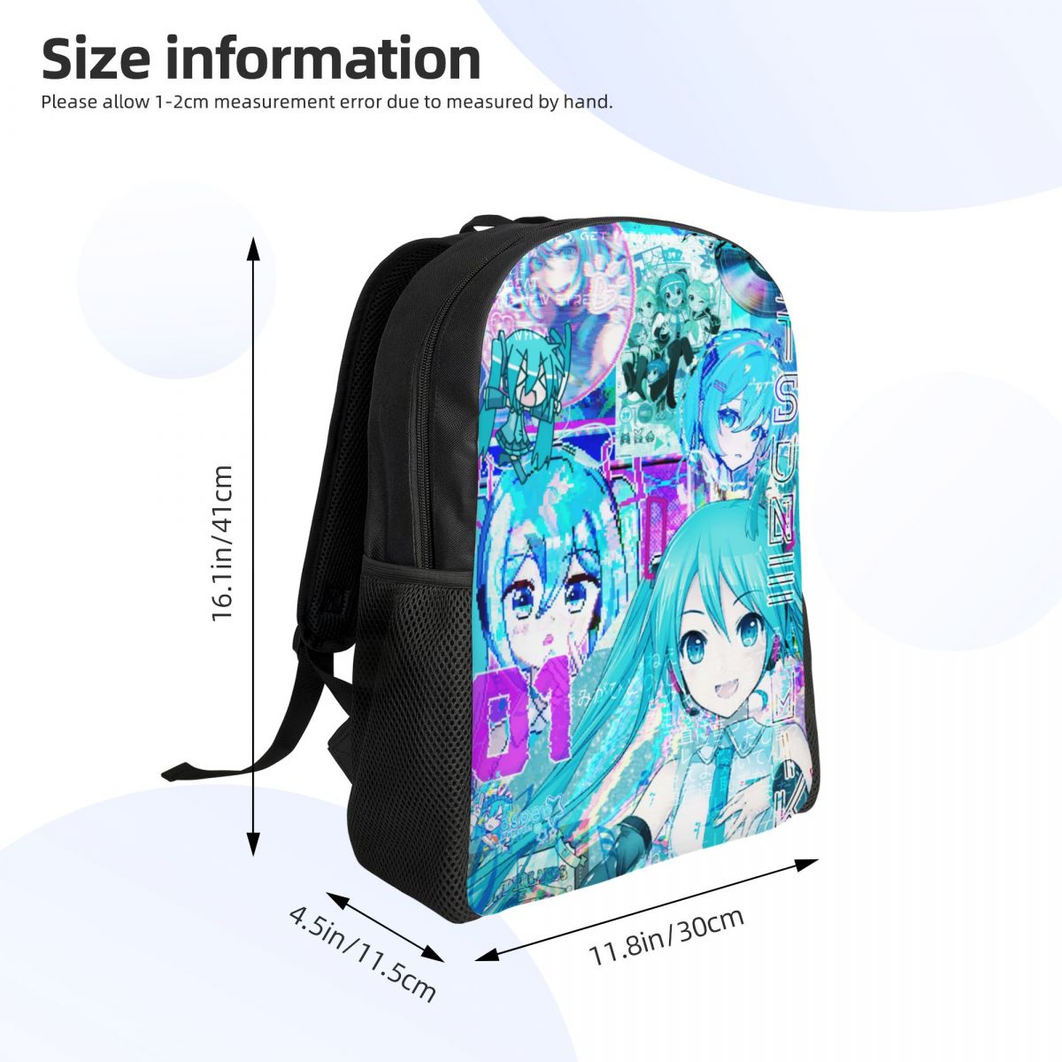 Ransel H-Hatsuned M-Mikus Ceta - Laptop Accessories 3D Print ulasan dan harga