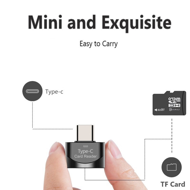 Pembaca Kartu OTG Micro SD TF  - Laptop Accessories Usb ulasan dan harga