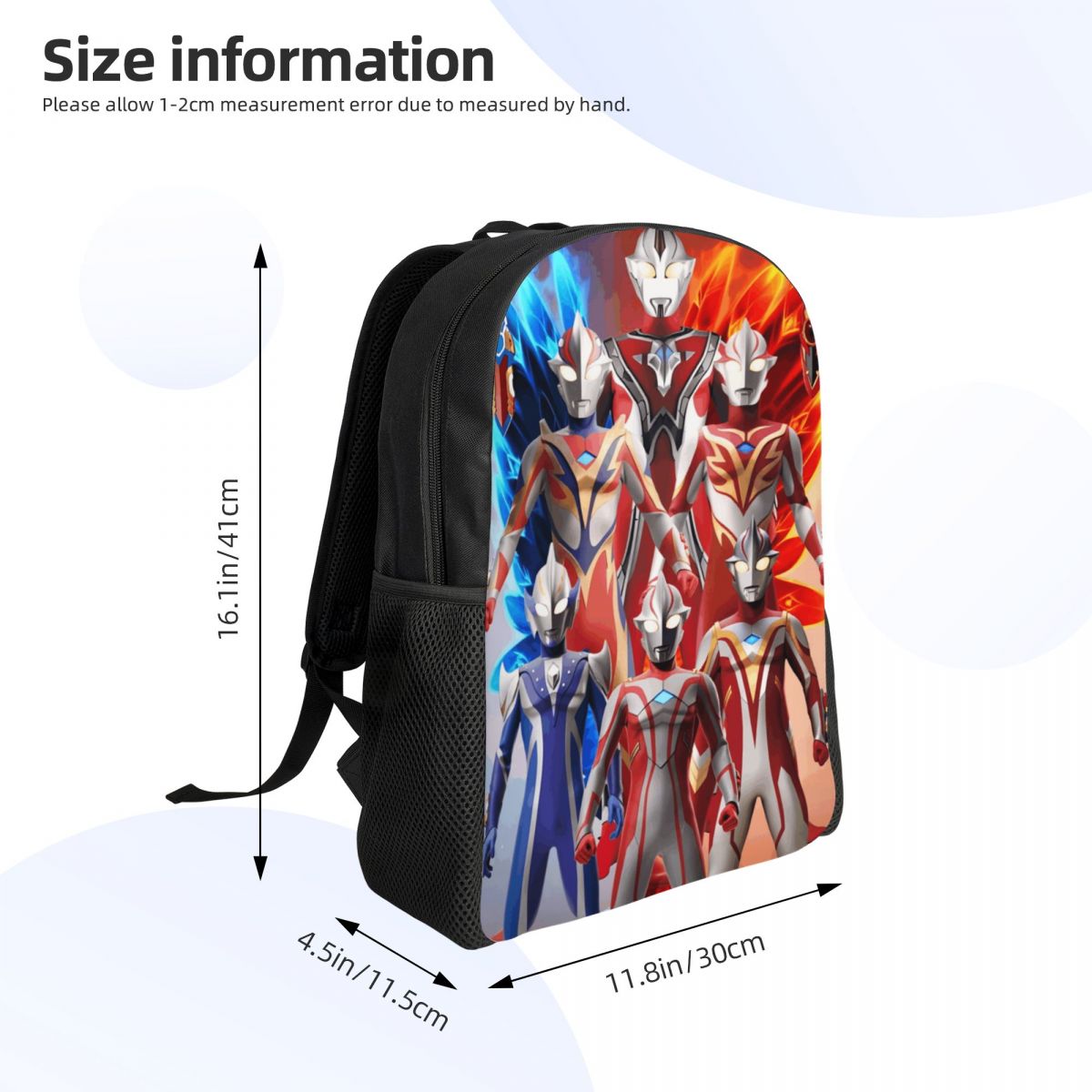 Ransel U-Ultramanes Kartun Cet - Laptop Accessories 3D Print ulasan dan harga