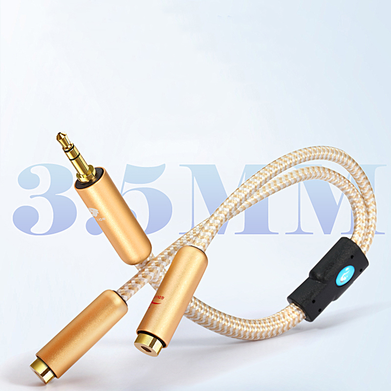 Kabel Breakout Audiophile 3.5  - Laptop Accessories Headphones ulasan dan harga