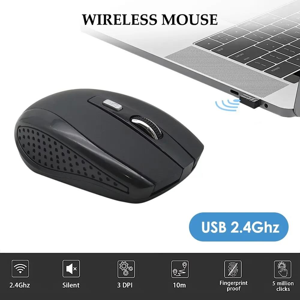 Mouse Nirkabel 2.4G Silent Mob - Laptop Accessories Usb ulasan dan harga
