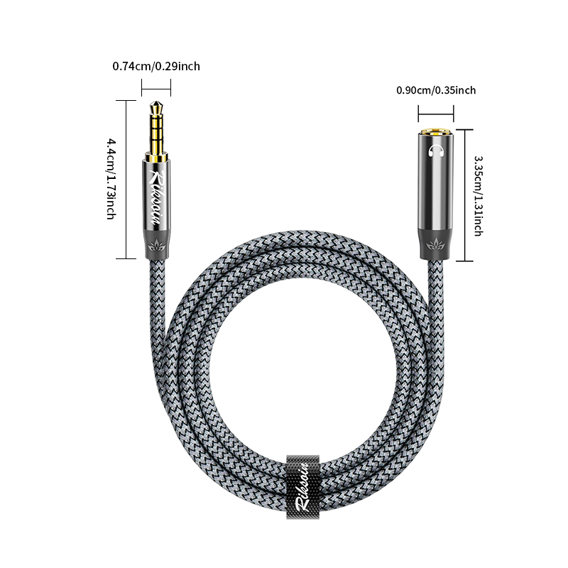 Riksoin Kabel Ekstensi Headpho - Laptop Accessories Headphones ulasan dan harga