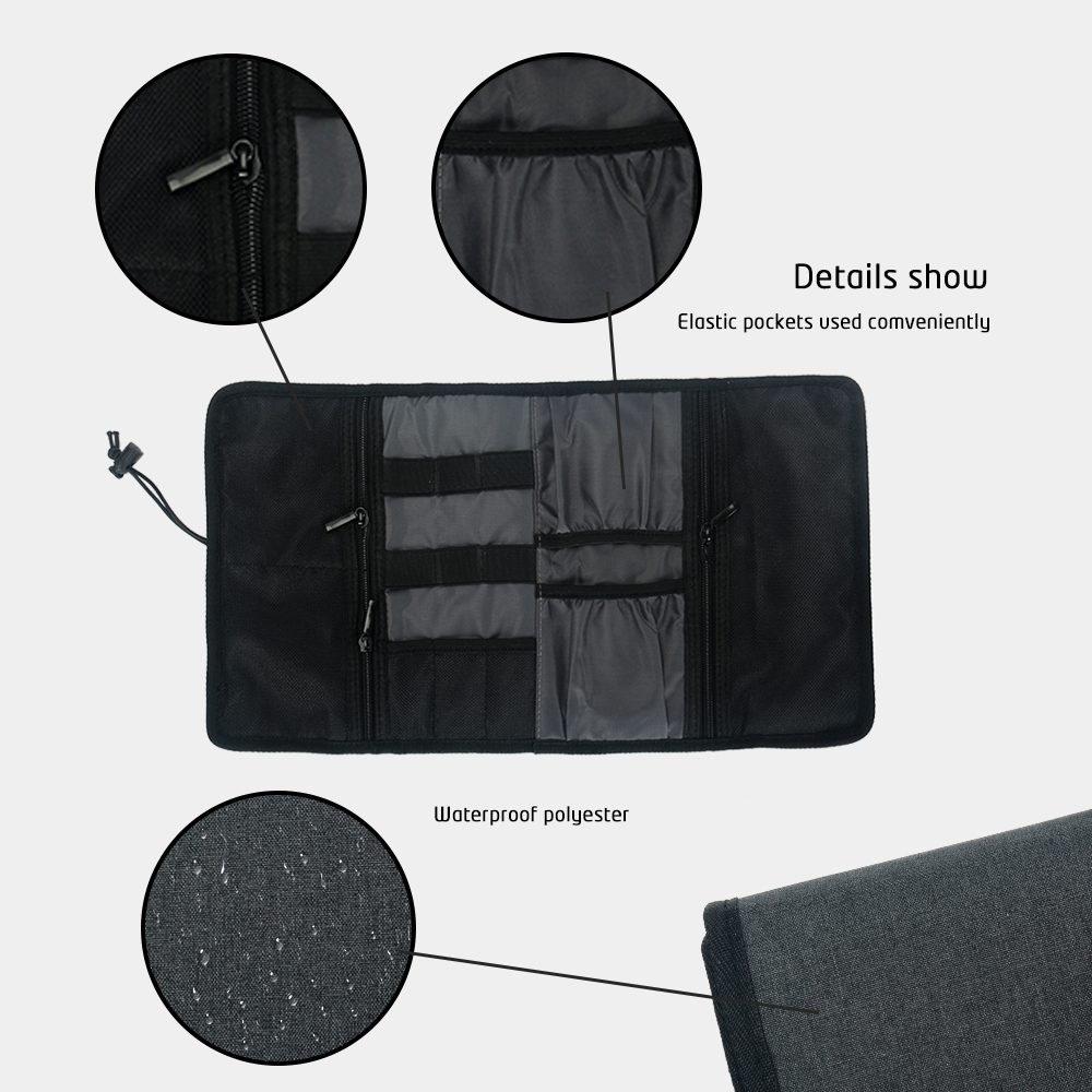 Tas Organizer Teknologi Tempat - Cable Management Bag ulasan dan harga