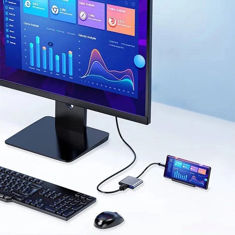 USB C HUB 3in1 Tipe C 3.0 Ke S - Usb C Docking Hub ulasan dan harga