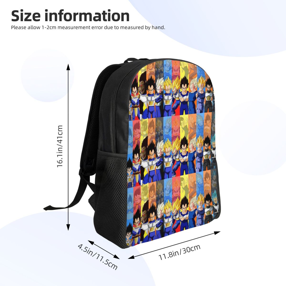 Ransel V-Vegetaes Baru Cetak 3 - Laptop Accessories 3D Print ulasan dan harga
