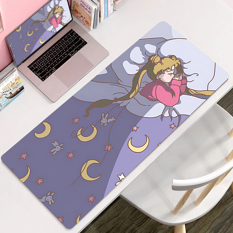 Pink Sailor Moon Mouse Pad bes - Laptop Accessories Pink ulasan dan harga