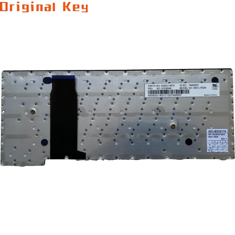 Keyboard Hitam Tanpa Lampu Lat - Yoga Laptop Accessories ulasan dan harga