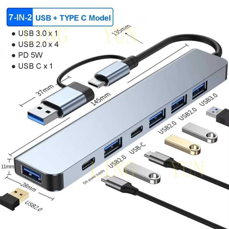 Z 11 Port USB C HUB Docking St - Usb C Docking Hub ulasan dan harga