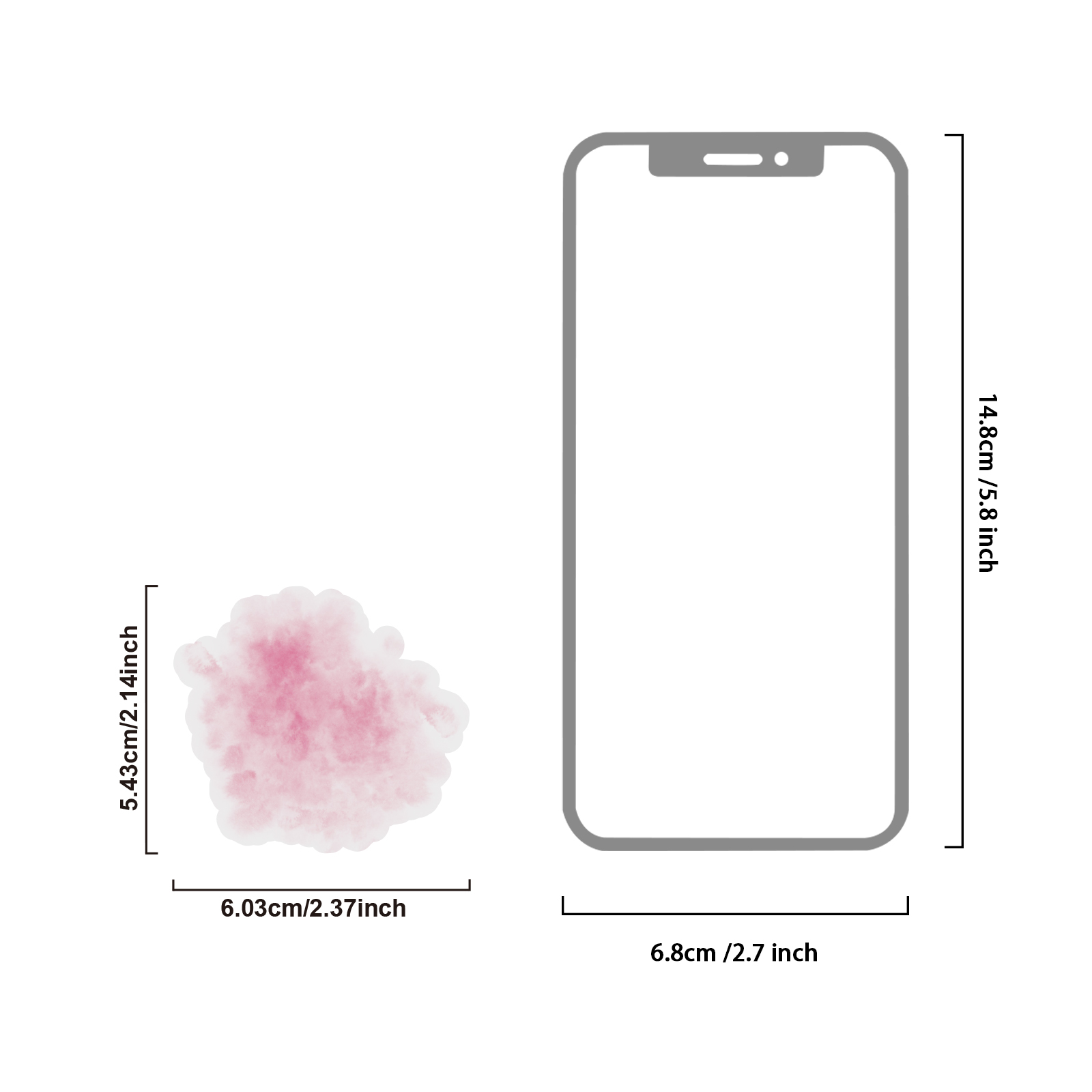 Etori Life Heartbeat Pink Wate - Laptop Accessories Pink ulasan dan harga
