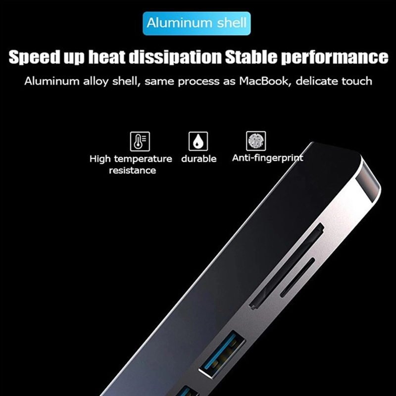 Stasiun Dok Tipe C PD 6 In 1 M - Usb C Docking Hub ulasan dan harga