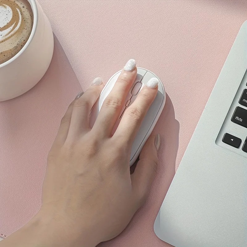 Alas Meja Kulit Warna Solid Pi - Laptop Accessories Pink ulasan dan harga
