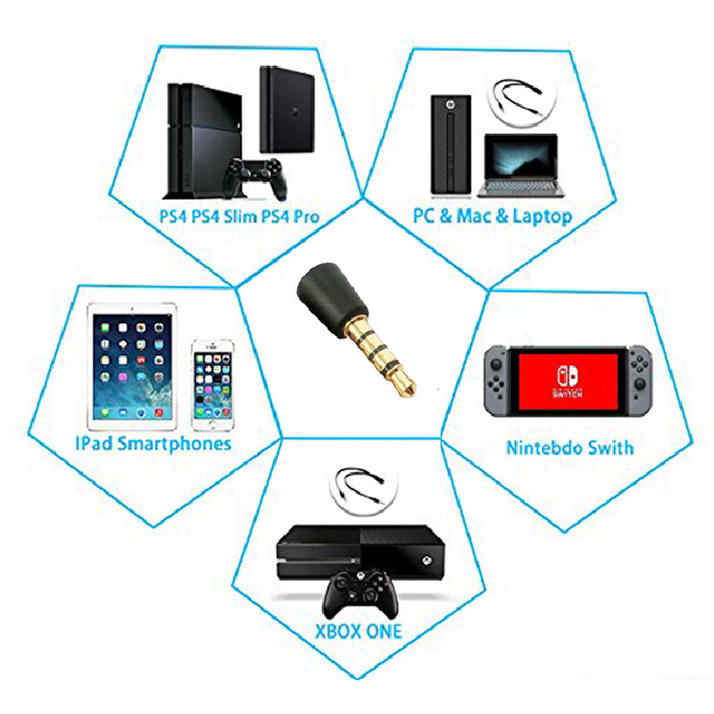 3 Buah Mikrofon 3.5Mm Audio St - Laptop Accessories Headphones ulasan dan harga